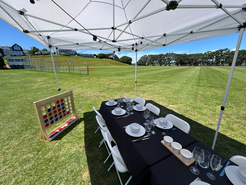 3m x 6m White Pop-Up Gazebo