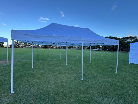 6 x 6 White Pop Up Gazebo