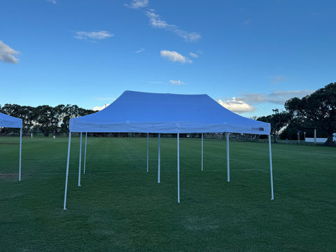 6 x 6 White Pop Up Gazebo