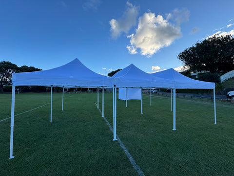 6 x 9 White Pop Up Gazebo