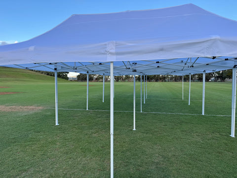6 x 12 White Pop Up Gazebo