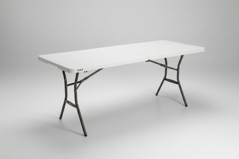 6 FT Bi-Fold Trestle Table